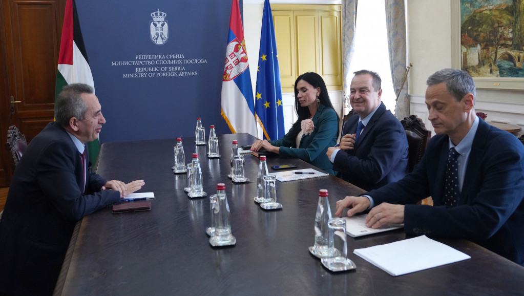 Dačić primio novoimenovanog ambasadora Palestine: Zahvalnost zbog principijelnog stava po pitanju nepriznavanja Kosova