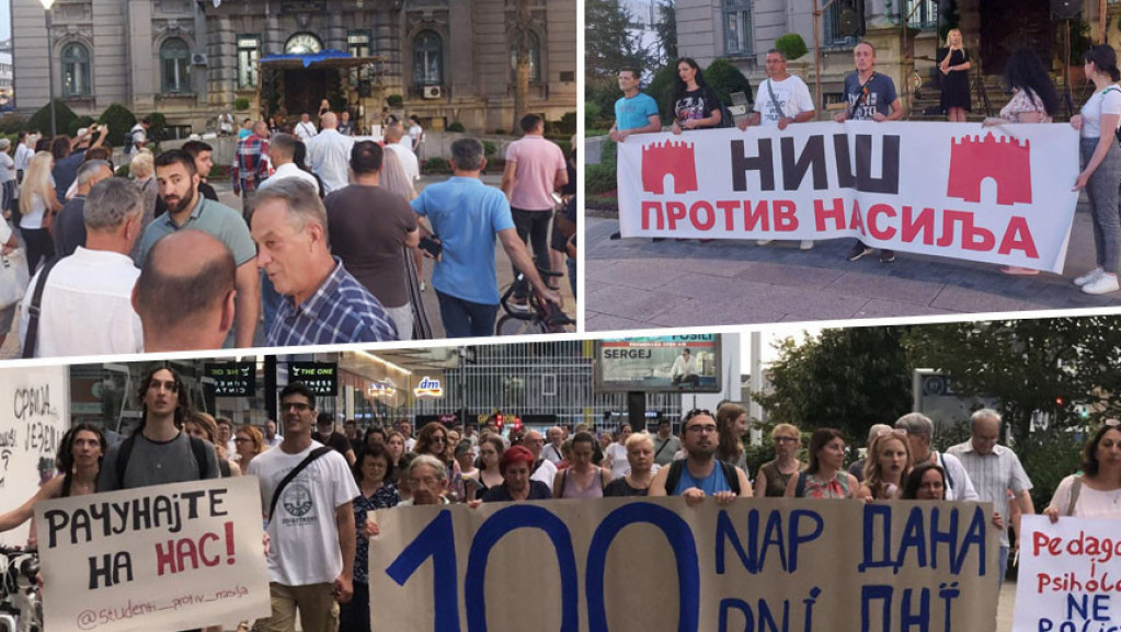 Novi protesti opozicije u Novom Sadu i Nišu, ovoga puta fokus na obrazovanju