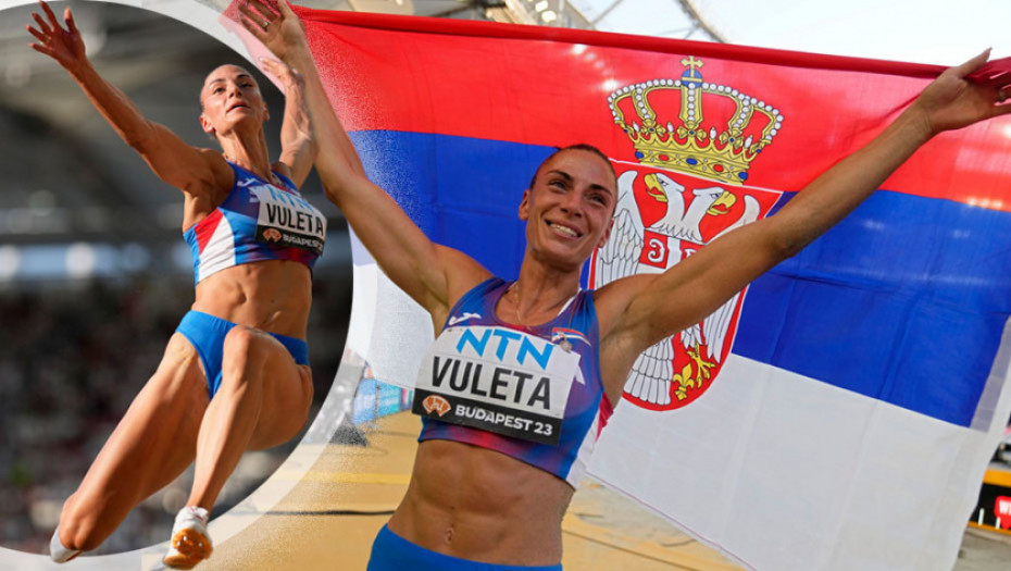 Ivana Vuleta postala svetska šampionka u skoku udalj uz rekord Srbije 7,14 metara!