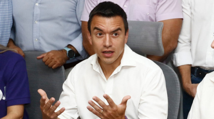 Danijel Noboa proglasio pobedu na predsedničkim izborima u Ekvadoru