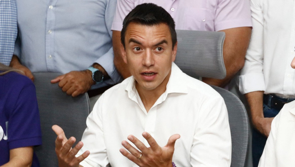Danijel Noboa proglasio pobedu na predsedničkim izborima u Ekvadoru