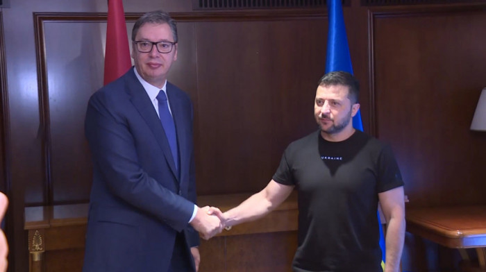 Vučić sa Zelenskim: Poštujemo teritorijalni integritet Ukrajine, mislim da neće biti promene odnosa Kijeva prema Srbiji