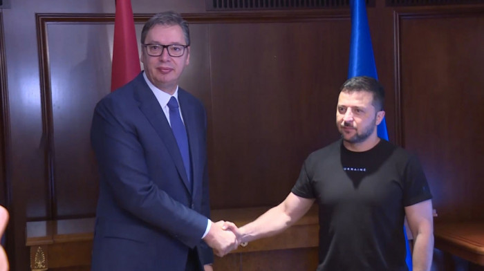 Vučić sa Zelenskim: Poštujemo teritorijalni integritet Ukrajine, mislim da neće biti promene odnosa Kijeva prema Srbiji