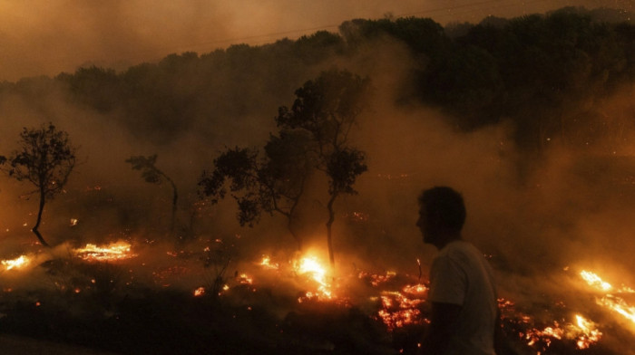 U Grčkoj i dalje besne požari: Problemi u oblasti Evrosa, vatra u Dadiji nije stavljena pod kontrolu