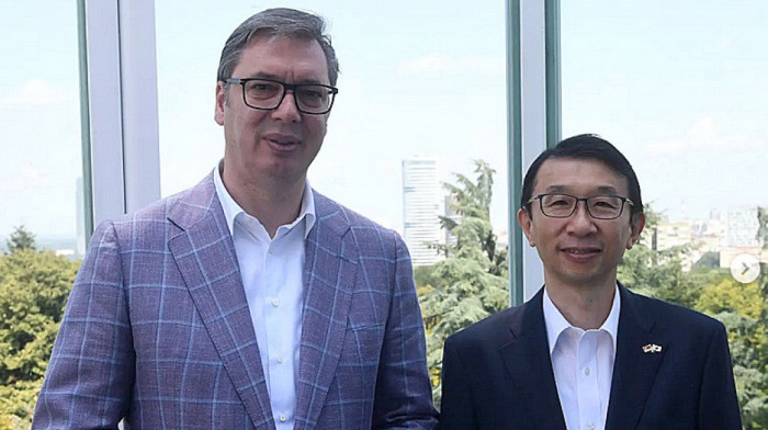 Vučić sa ambsadorom Japana: Planiramo nove projekte i porast japanskih investicija