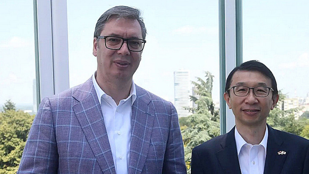 Vučić sa ambsadorom Japana: Planiramo nove projekte i porast japanskih investicija