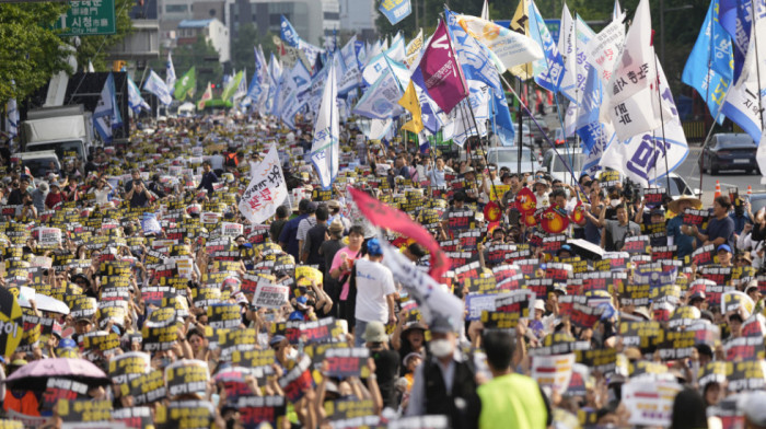 Demonstranti u Seulu traže od vlade da preduzme akcije po pitanju vode iz Fukušime