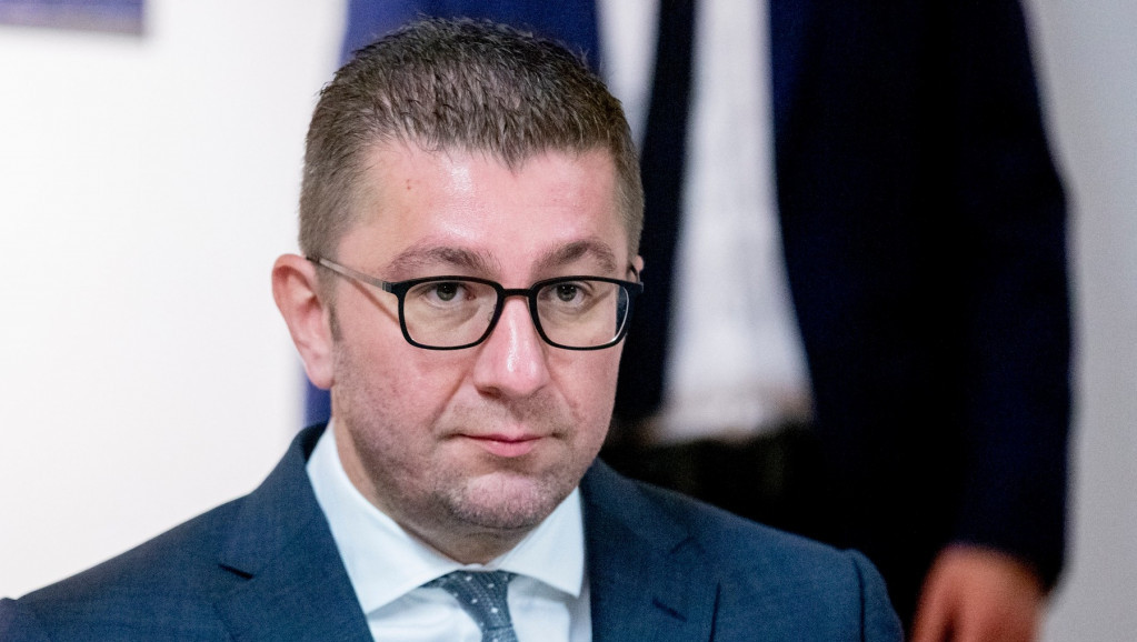 Lider VMRO-DPMNE Mickoski uveren u dvostruku izbornu pobedu u sredu