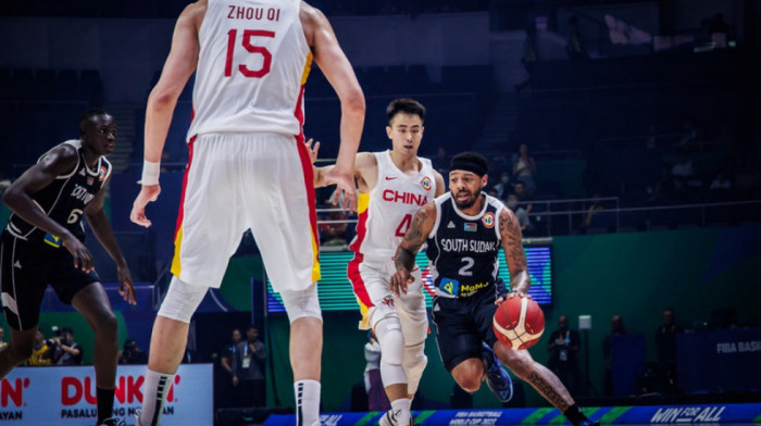 Južni Sudan nadigrao Đorđevićevu Kinu koja je pred eliminacijom sa Mundobasketa