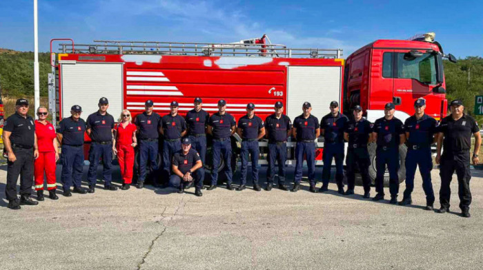Još 18 vatrogasaca-spasilaca se uputilo u Grčku radi obuzdavanja vatrene stihije