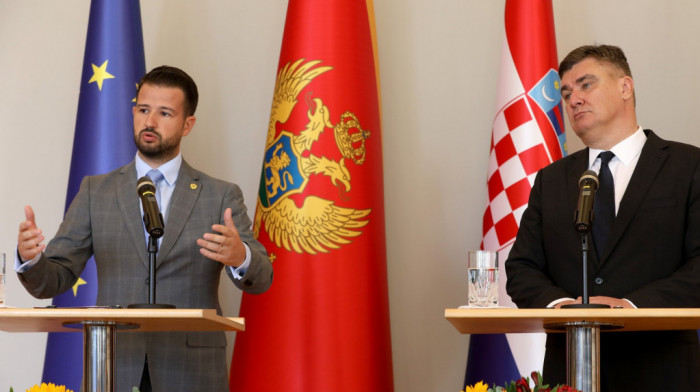 Milatović i Milanović razgovarali posle usvanja rezolucije o Jasenovcu u Skupštini Crne Gore