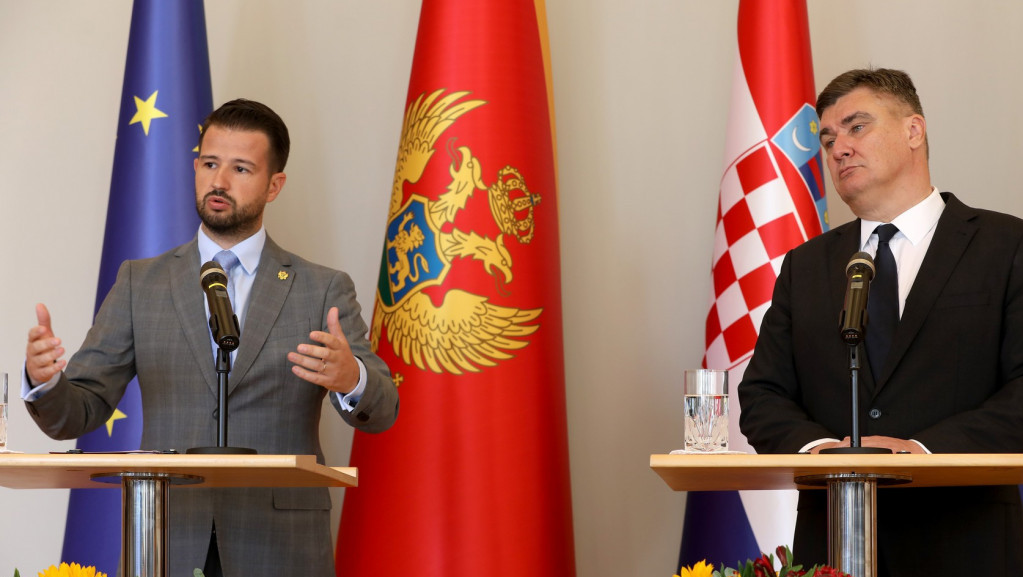 Milatović i Milanović razgovarali posle usvanja rezolucije o Jasenovcu u Skupštini Crne Gore