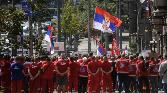 Održan sastanak ''Sloge'' i predstavnika vlade o zahtevima vozača saniteta