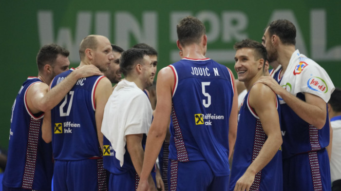 (KRAJ) Srbija - Litvanija: "Orlovi" dominirali i obezbedili plasman u polufinale