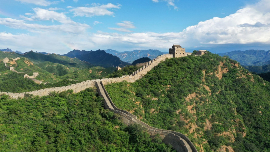 Uhapšeni osumnjičeni da su bagerom iskopali rupu u Velikom kineskom zidu
