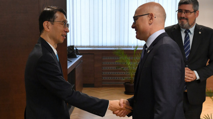 Ministar Vučević se sastao sa novoimenovanim ambasadorom Japana