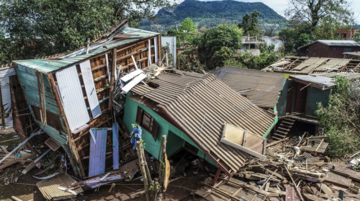 Najmanje 39 osoba je poginulo u ciklonu koji je pogodio najjužniju brazilsku državu