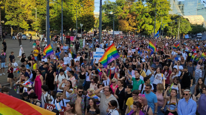 Šetnja Beograd prajda: "Nismo ni blizu" kao slogan koji opominje da mnogo toga treba rešiti