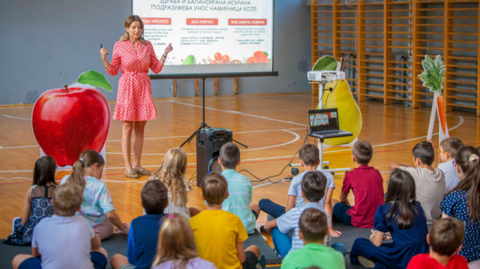 Edukacija o zdravim navikama u ishrani za 12.000 školaraca