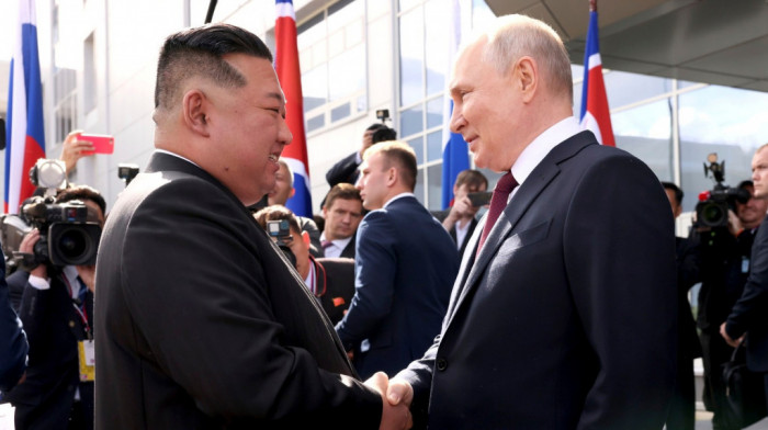 Rusija najavila sporazum o strateškom partnerstvu sa Severnom Korejom: Sutra se sastaju Putin i Kim Džong Un