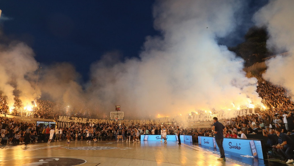 Partizan pregazio Fuenlabradu na Tašmajdanu u neverovatnoj atmosferi pred gotovo sedam hiljada navijača