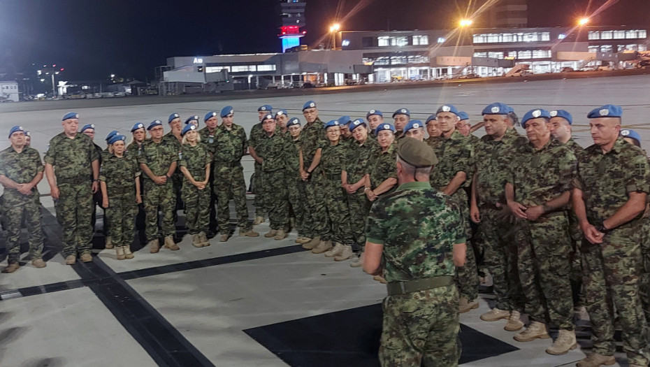 Zamena kontingenta Vojske Srbije u mirovnoj operaciji UN u Centralnoafričkoj Republici