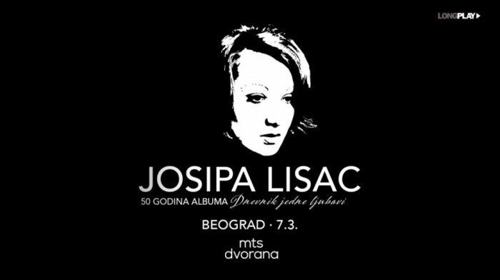 Josipa Lisac u MTS dvorani slavi 50 godina "Dnevnika jedne ljubavi"