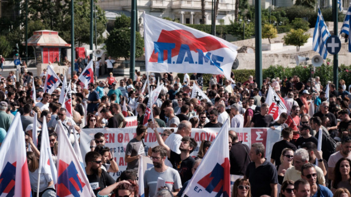 Grčki javni sektor protestovao zbog planiranih izmena zakona o radu, za komuniste zakon "čudovištan"