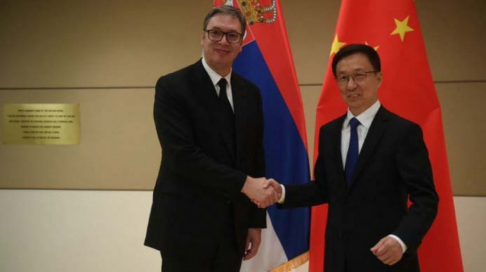 Predsednik Srbije s potpredsednikom Kine: Razgovori o Kosovu i predstojećoj poseti Pekingu
