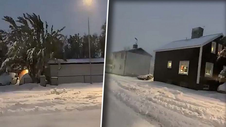 Na severu Švedske pao sneg nezapamćen u ovom periodu godine: U delu zemlje obustavljen saobraćaj, na jugu 25 stepeni