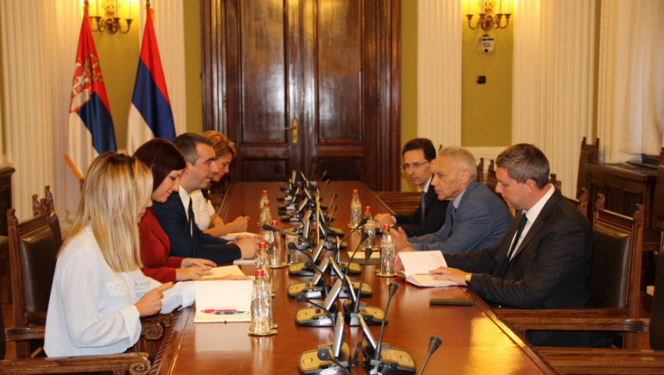 Orlić i Bocan-Harčenko razgovarali o parlamentarnoj saradnji Srbije i Rusije