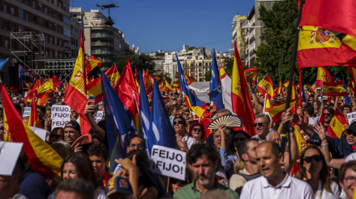 Protest u Madridu protiv plana za amnestiju katalonskih separatista