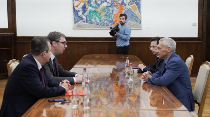 Predsednik Vučić se sastao sa Bocan-Harčenkom: "Kurti na KiM provodi brutalno etničko čišćenje"