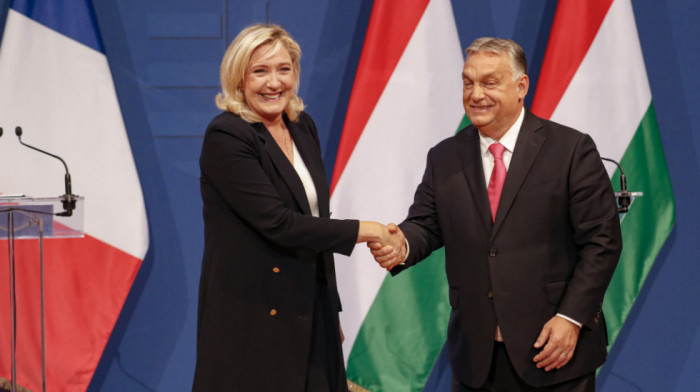 Susret Orbana i Marin Le Pen u Budimpešti: Jačanje evropske desnice kao odgovor na "imperijalističke ambicije EU"