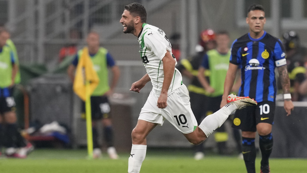 Sasuolo šokirao Inter: Berardi kreirao prvi poraz lidera iz Milana