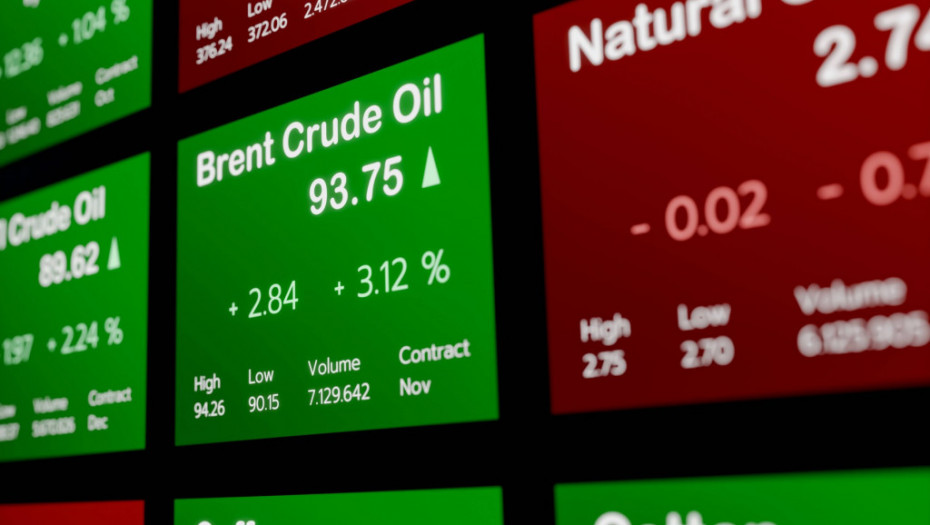 Cena nafte Brent najveća za poslednjih godinu dana