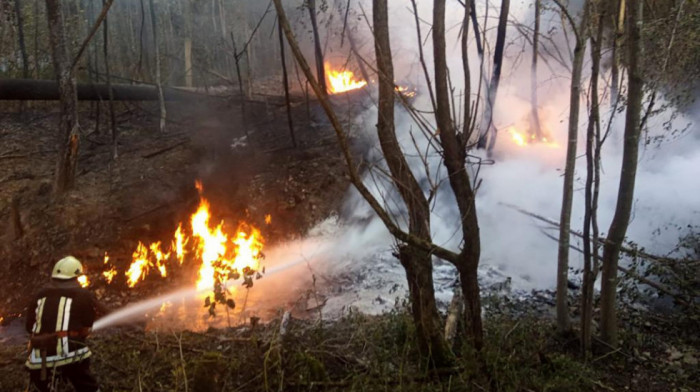 Pukao naftovod u Ukrajini, izbio veliki požar: Šestoro ljudi povređeno