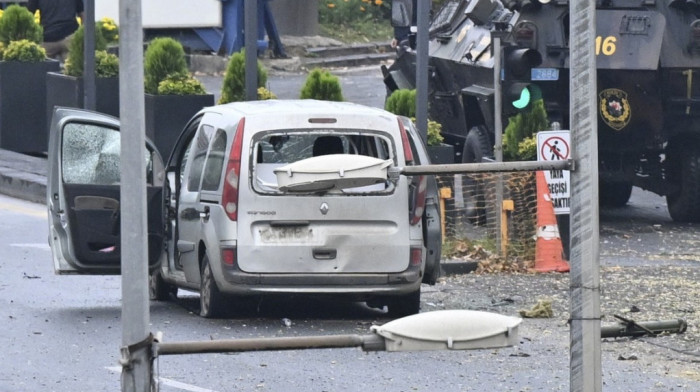 Bombaški napad ispred zgrade MUP-a u Ankari: Dva policajca lakše ranjena