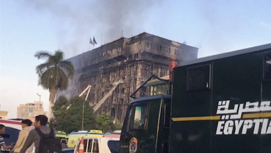 Najmanje 25 ljudi povređeno u požaru u Egiptu