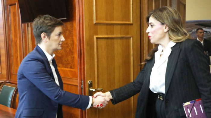 Brnabić sa šeficom UNMIK-a: Beograd je upozoravao na brutalnost prema Srbima na Kosovu i Metohiji