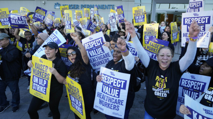 Štrajk zdravstvenih radnika u pet saveznih američkih država