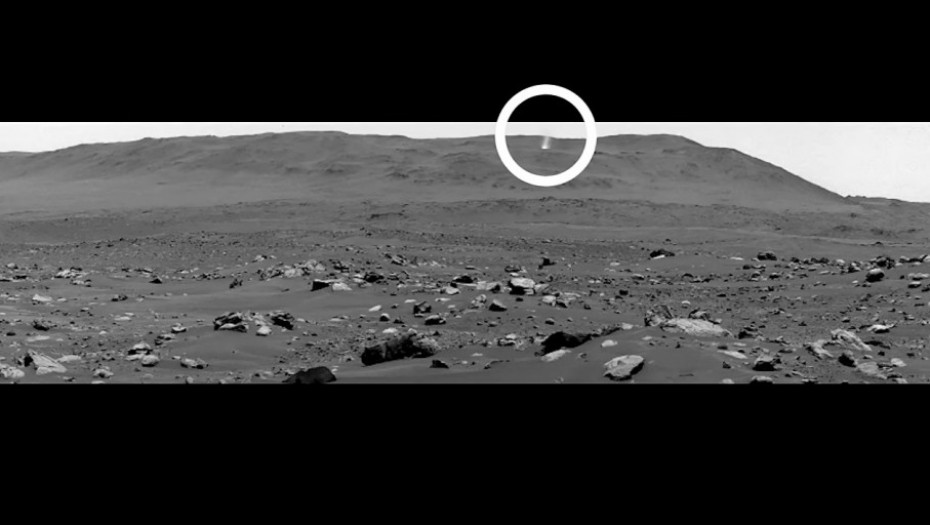 Nasin rover snimio džinovski vrtlog prašine na Marsu (VIDEO)