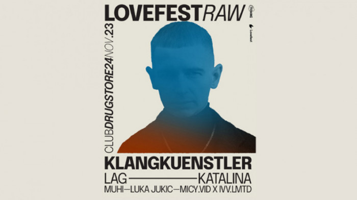 KlangKuenstler na Lovefest Raw Belgrade 24. novembra