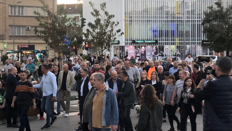 U Novom Sadu održan protest dela opozicije "Srbija protiv nasilja”