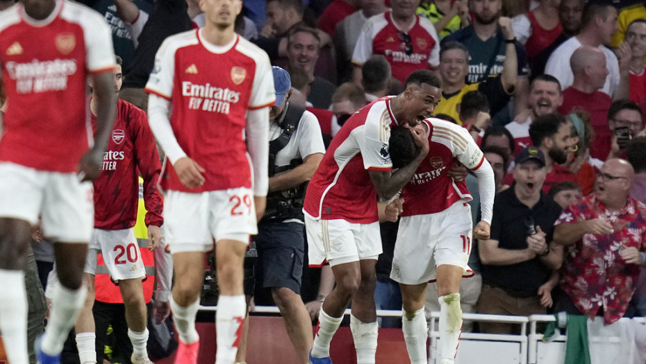 Arsenal konačno pobedio Siti: Martineli za prvo slavlje "tobdžija" posle 12 mečeva!