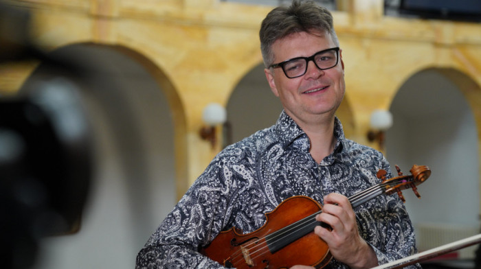 Violinista Roman Simović u susret koncertu u Kolarcu: Nijedan grad na svetu nema bolju publiku od beogradske