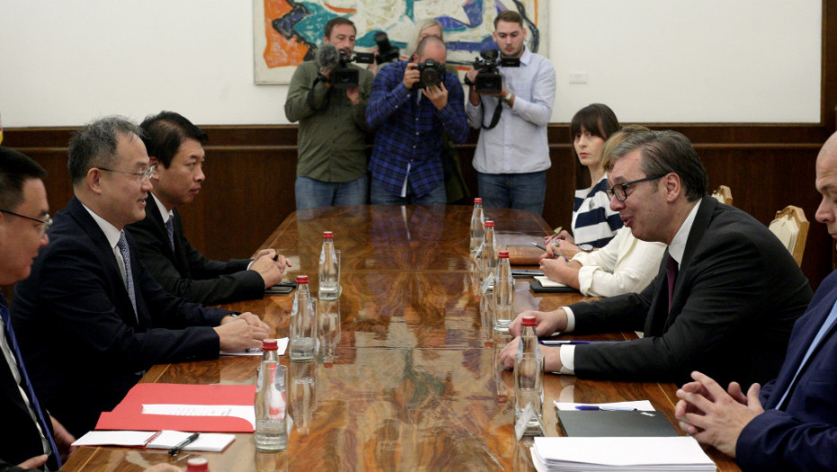 Predsednik Vučić sa novim ambasadorom Kine u Srbiji: "Nadam se da će saradnja dve zemlje biti još jača"