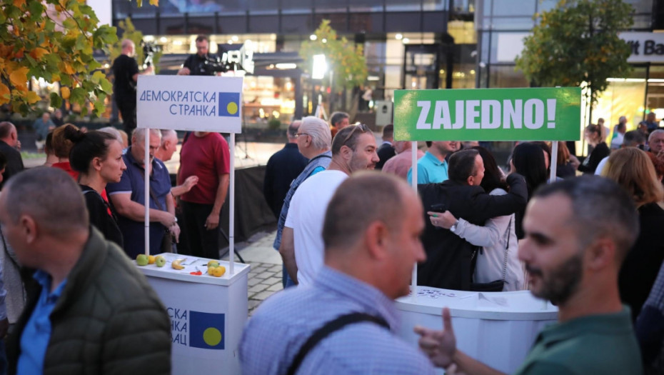 U Kragujevcu održan protest dela opozicije "Srbija protiv nasilja"