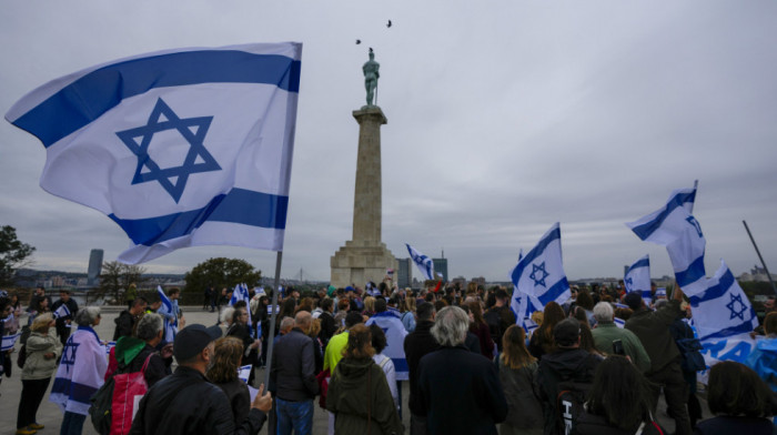 U Beogradu održana "Šetnja za mir u Izraelu"