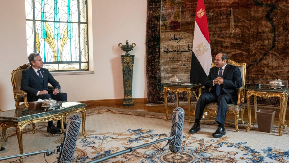 Blinken u Egiptu: Važno da se sasluša mišljenje arapskih zemalja o sukobu Izraela i Hamasa